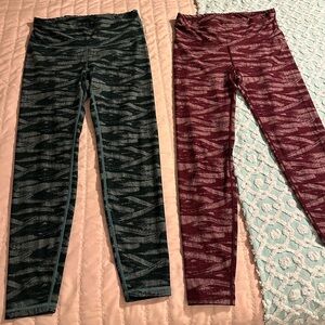 LOT of 2 THE NORTH FACE leggings sz L - NEW